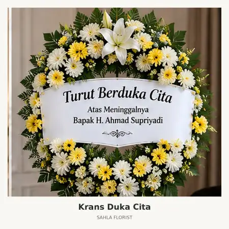 Krans Bunga Duka Pulogadung